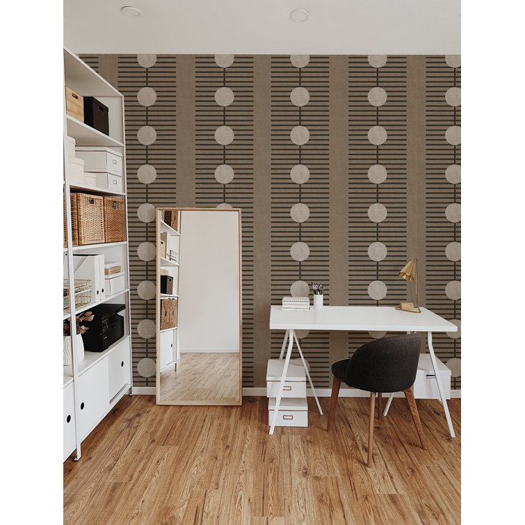 Mitchell Black Nomalanga Geometric Wallpaper Roll Perigold